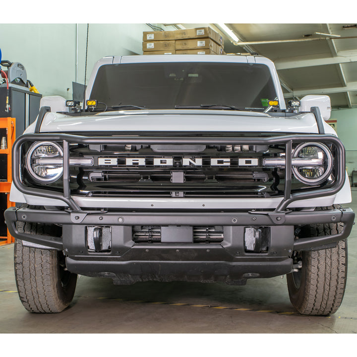 Turn Offroad 2021+ Bronco OEM Modular Bumper Grill Guard - EA2-M1 for 2021-2026 Ford Bronco - close-up