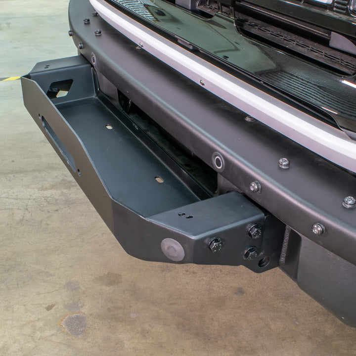 Turn Offroad 2021+ Ford Bronco OEM Modular Bumper Winch Plate - EAW-M1 for 2021-2026 Ford Bronco - detail view