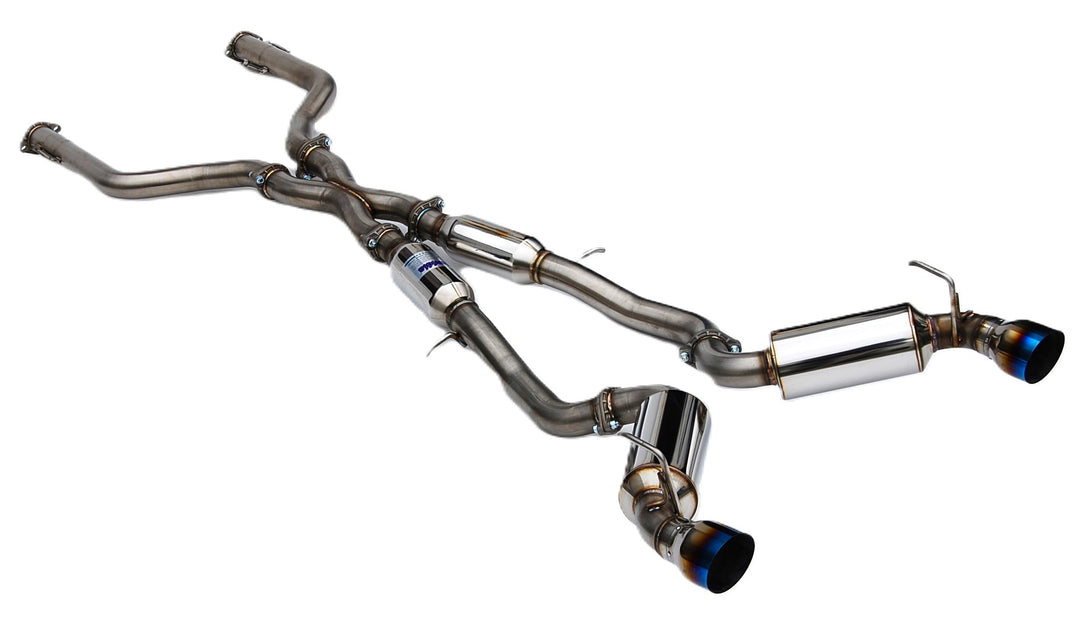 Invidia 2022+ Nissan Z 70mm N1 Cat Back Exhaust - TI Tips - HS22N4Z7GD1STL