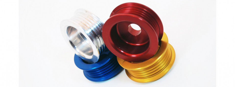 Lightweight 4AGE Alternator Pulleys