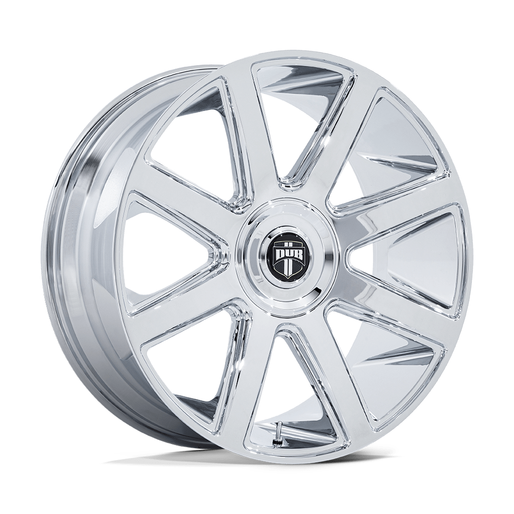 DUB - Pull 24X10 5X115/120 74 +15 Chrome