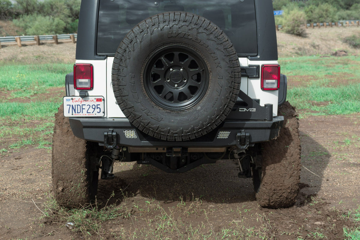 DV8 Offroad - 2007-2018 Wrangler JK | Tire Carrier for MTO Bumper - TCJK-13
