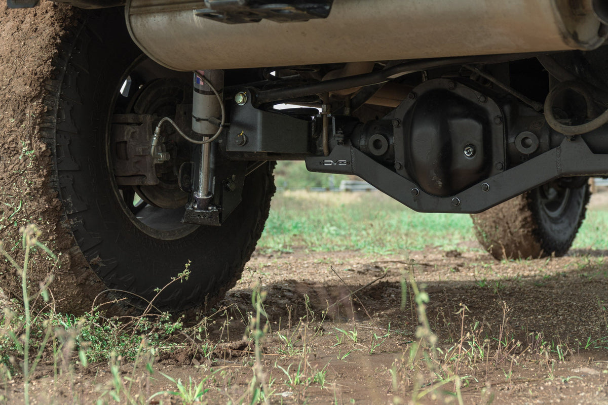 DV8 Offroad - 2007-2018 Jeep Wrangler JK Rear Shock & Link Skid Plates - SPJK-04
