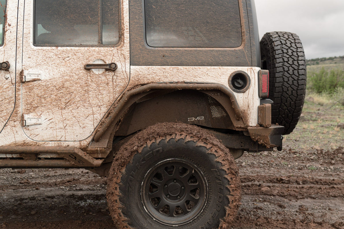 DV8 Offroad - 2007-2018 Wrangler JK | Tire Carrier for MTO Bumper - TCJK-13
