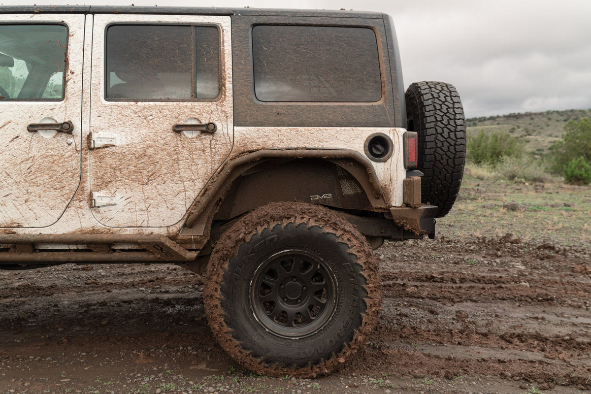 DV8 Offroad - 2007-2018 Jeep Wrangler JK | MTO Series Rear Bumper - RBJK-13