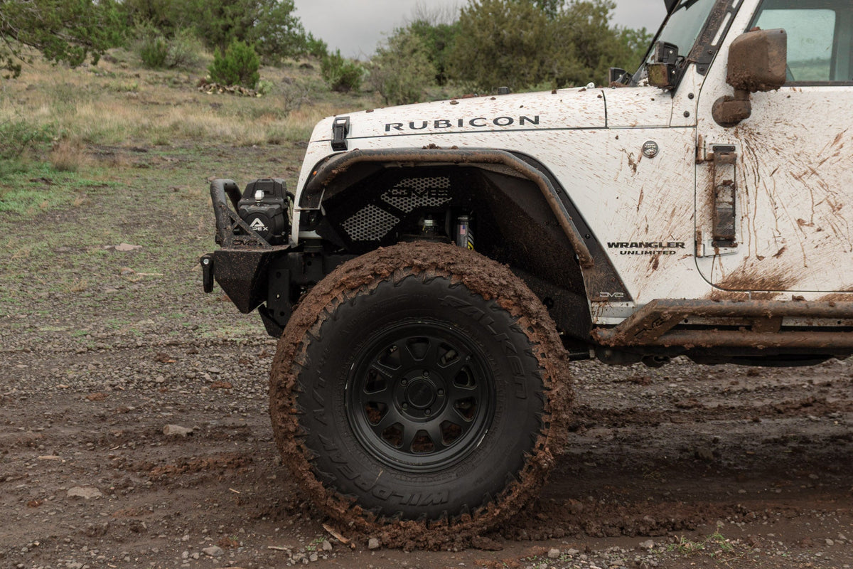 DV8 Offroad - 2007-2018 Jeep Wrangler JK | Spec Series Fender Flares - FDJK-06