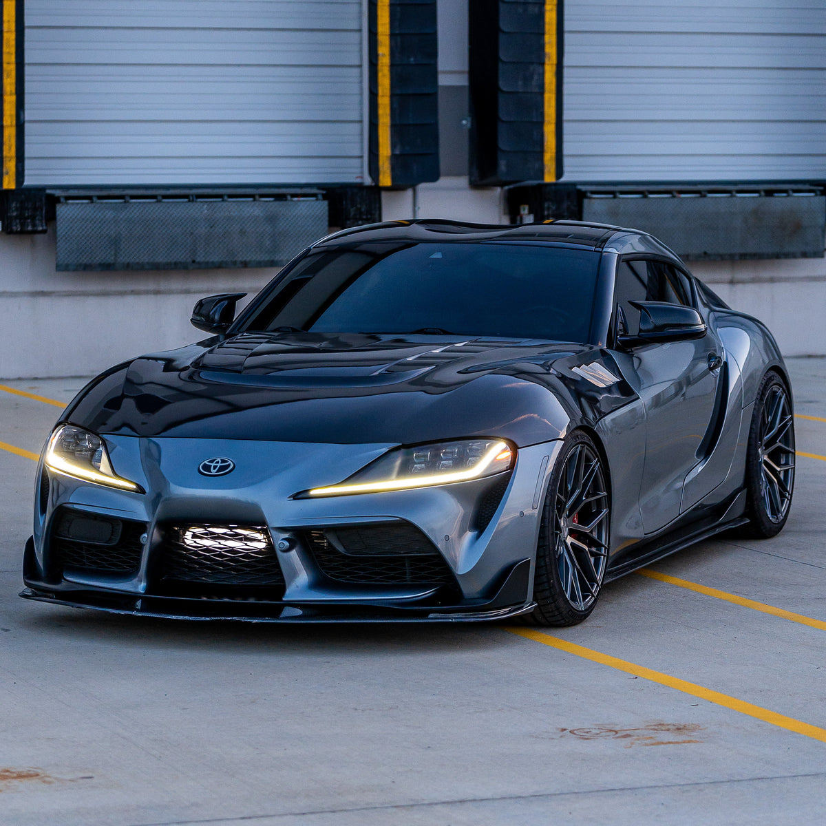 Velossa Tech - 2020+ Toyota GR Supra MK5 BIG MOUTH &quot;LIT KIT&quot; Ram Air Intake Snorkel