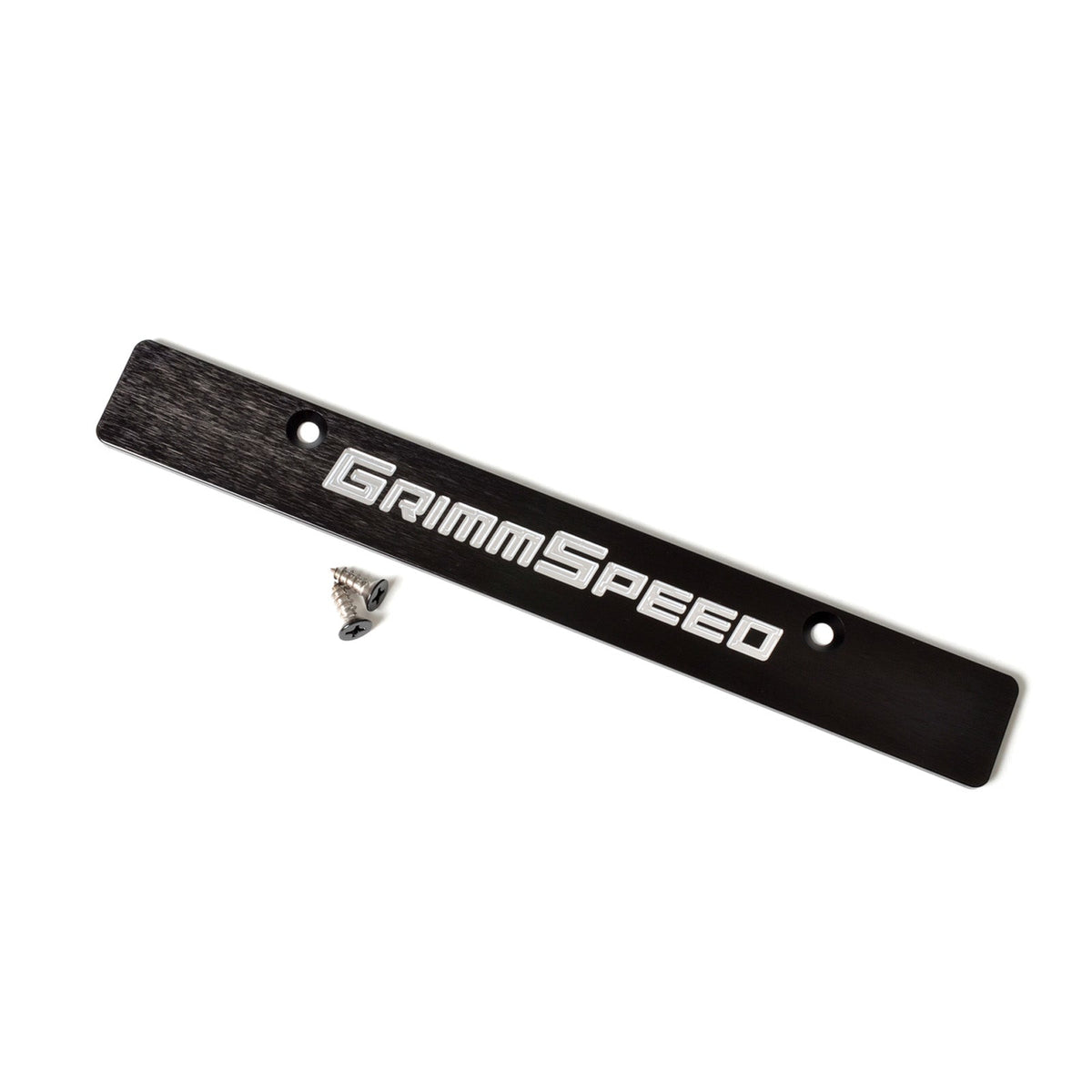 GrimmSpeed 06-14 Subaru Impreza/WRX/STi License Plate Delete Plate - GRM094079