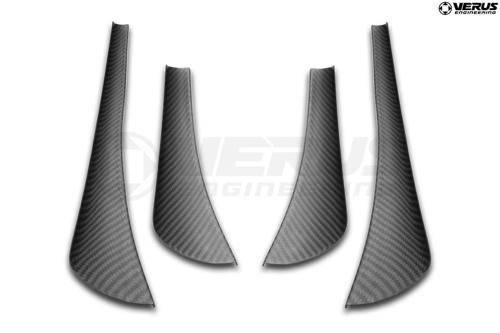 Verus - Dive Plane Kit, Dual Element - Porsche 718 GT4 - A0284A
