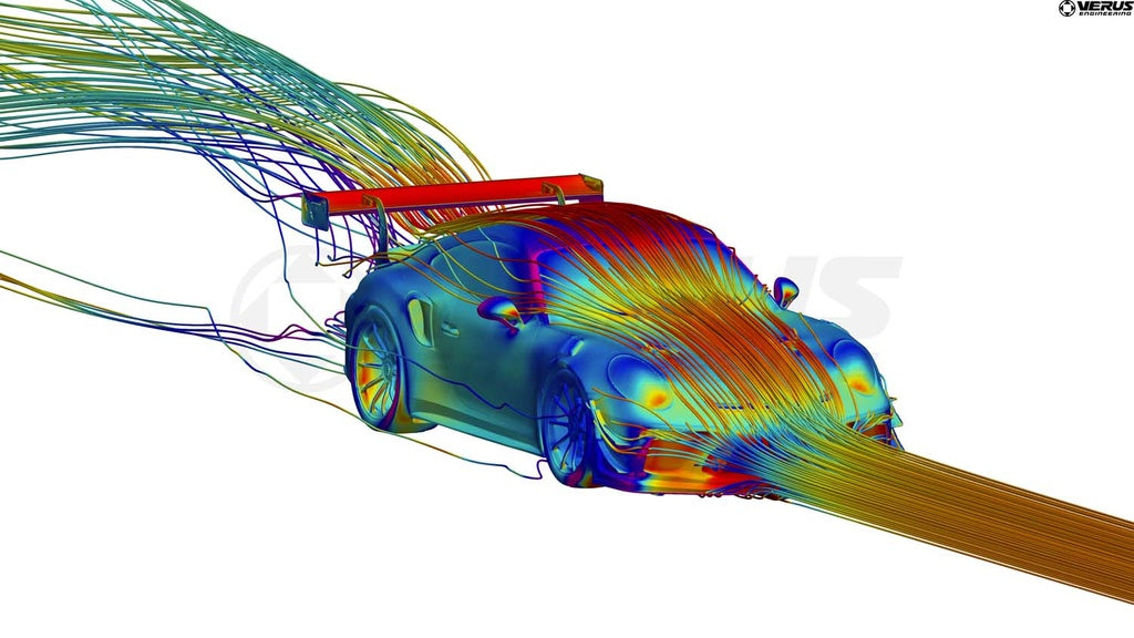 Verus - Dive Plane Kit, Dual Element - Porsche 991.2 GT3/GT3RS - A0208A