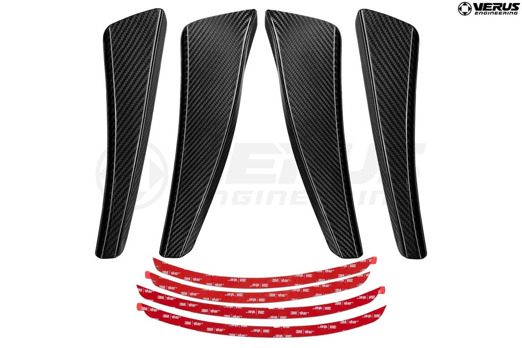 Verus - Dive Plane Kit, Dual Element - Porsche 991.1 GT3/GT3RS - A0238A
