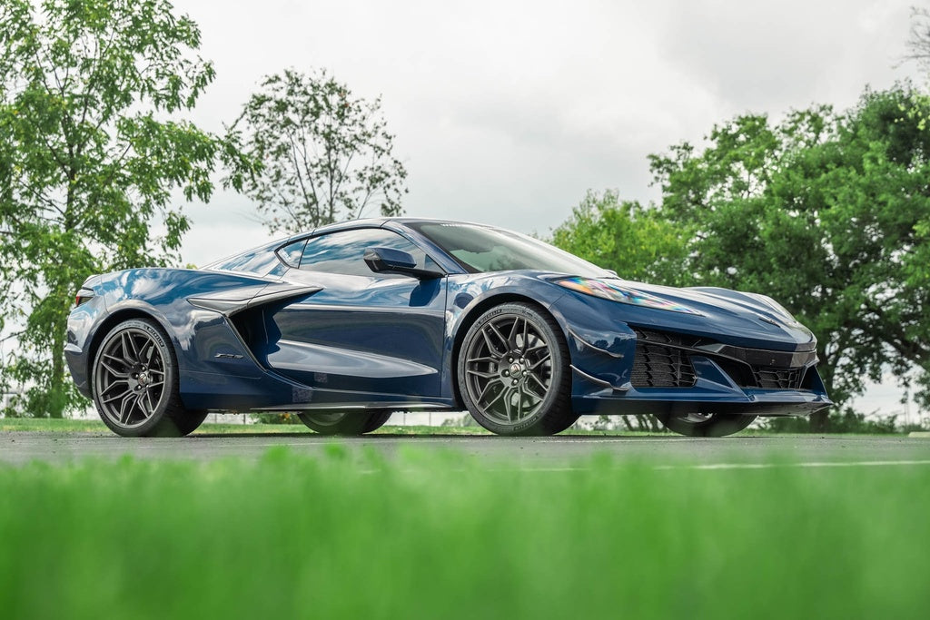 Verus - Dual Element Dive Plane (Canard) Kit - Corvette Z06(C8) - A0752A for 2020-2026 Chevrolet Corvette - angle view