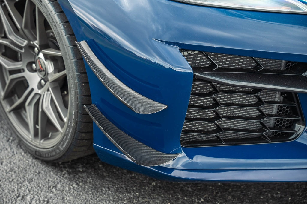 Verus - Dual Element Dive Plane (Canard) Kit - Corvette Z06(C8) - A0752A for 2020-2026 Chevrolet Corvette - detail view