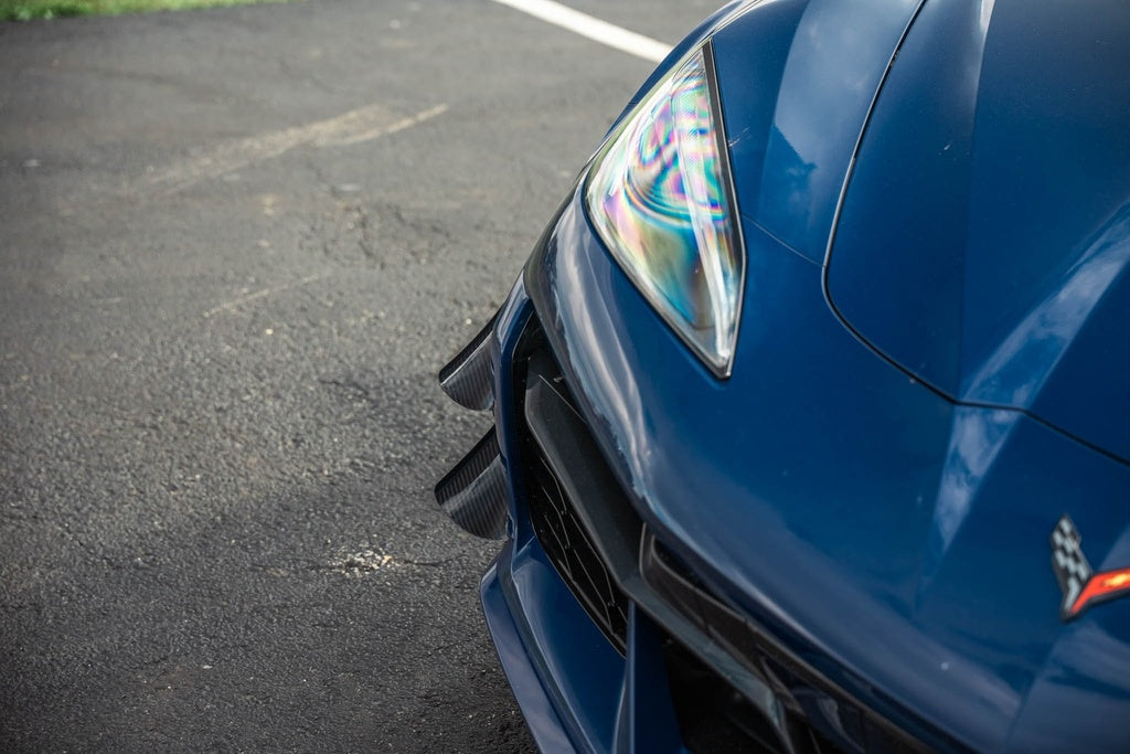 Verus - Dual Element Dive Plane (Canard) Kit - Corvette Z06(C8) - A0752A for 2020-2026 Chevrolet Corvette - detail view