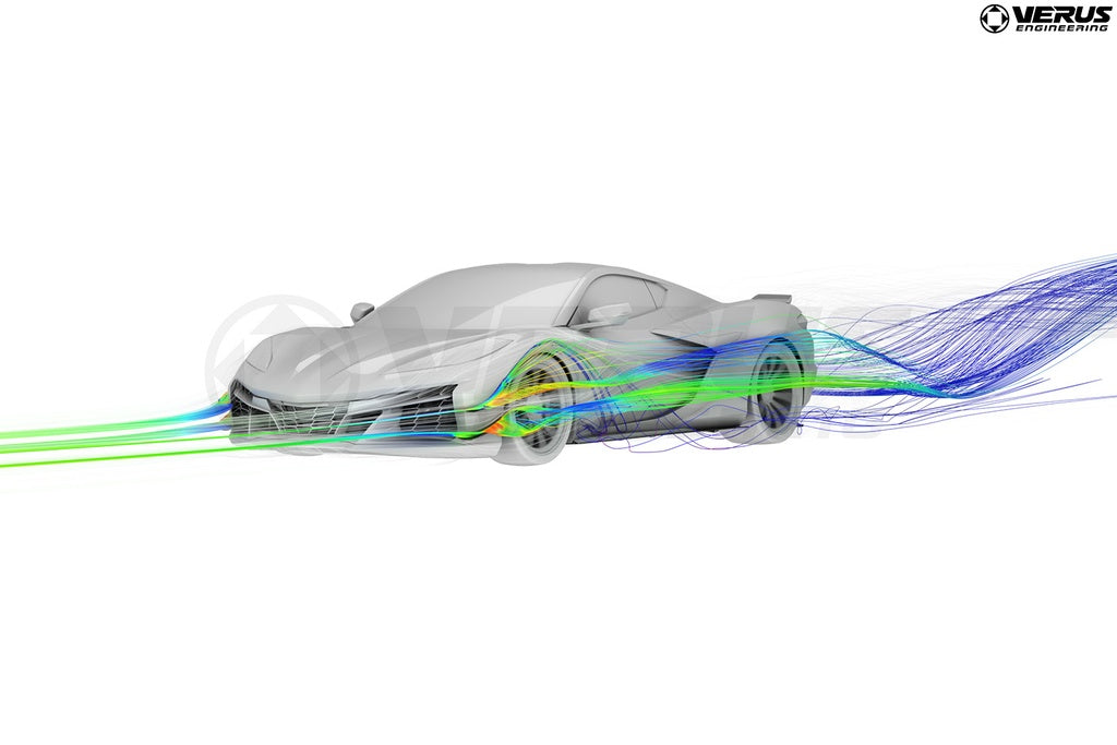 Verus - Dual Element Dive Plane (Canard) Kit - Corvette Z06(C8) - A0752A for 2020-2026 Chevrolet Corvette - additional view