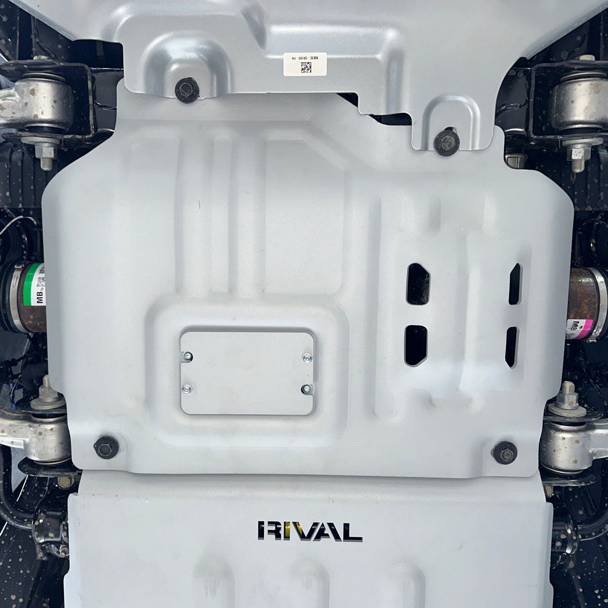 Rival 2024-2025 Ford Ranger Aluminum Engine Skid Plate - 2333.1885.1.6