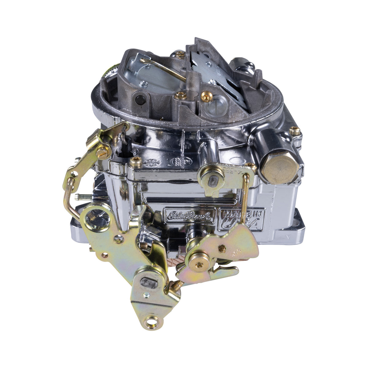 Edelbrock AVS2 Carburetor 500 CFM w/ Electric Choke - Chrome Plasma - 1901-CP