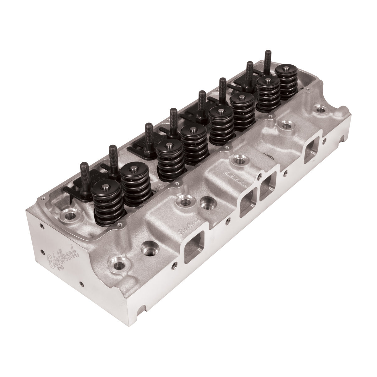 Edelbrock SB Oldsmobile Performer RPM Cylinder Heads for Hydraulic Roller Cam - 61035