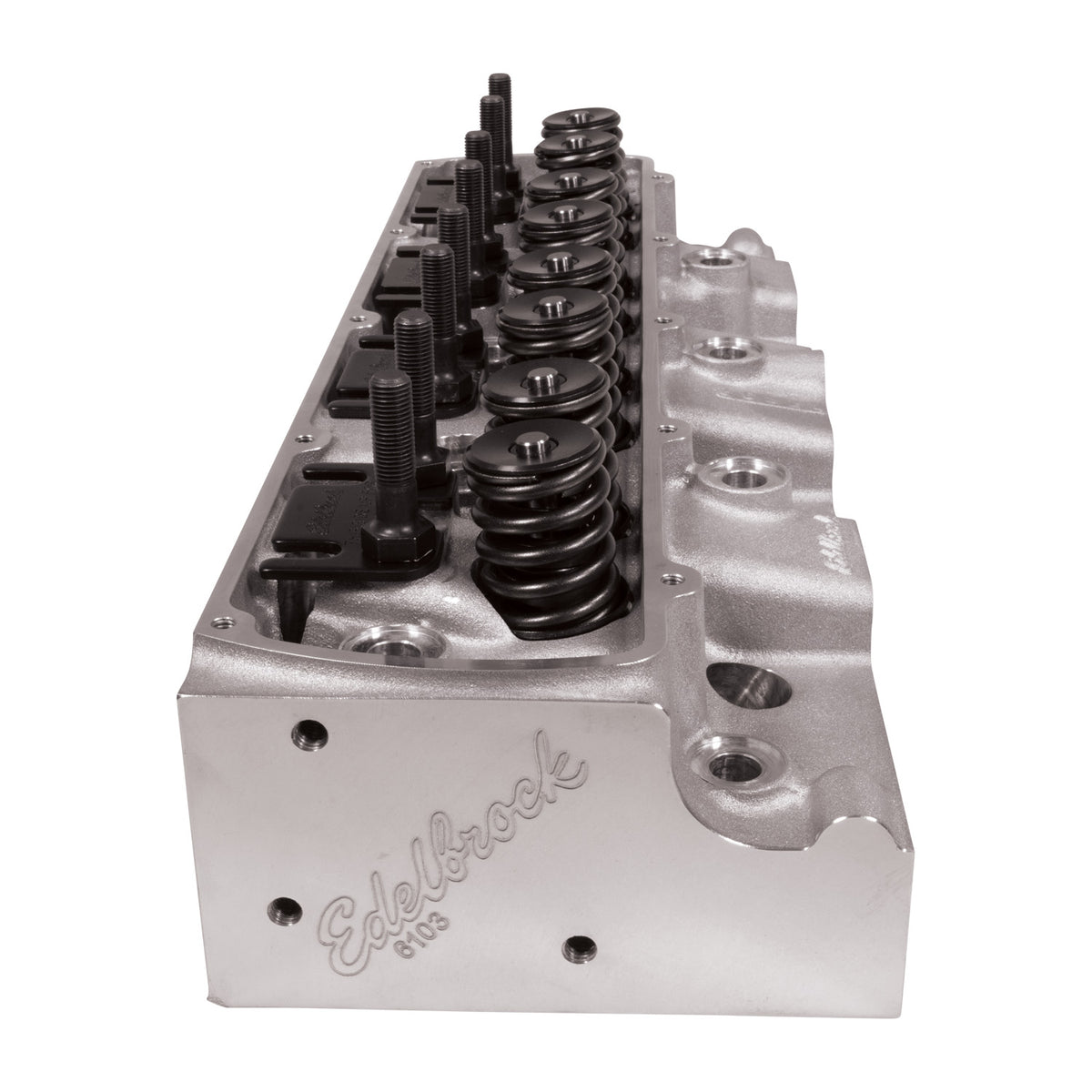 Edelbrock SB Oldsmobile Performer RPM Cylinder Heads for Hydraulic Roller Cam - 61035