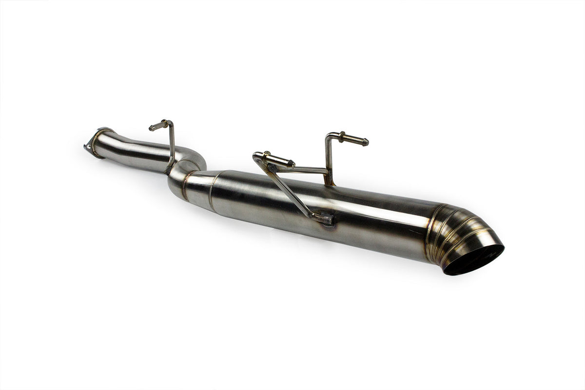 ISR Performance Series II - EP Single Tip Blast Pipe Exhaust Non Resonated- 89-94 Nissan 240sx (S13) - IS-S2EPSNR-S13