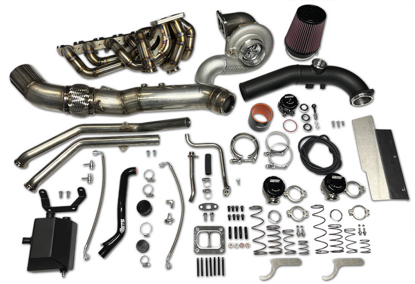 ETS 2021+ A90 A91 Supra B58 6-Port Turbo Kit for 2020-2025 Toyota GR Supra - front view