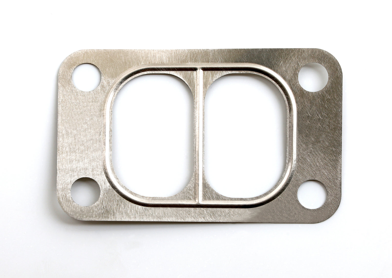 Cometic .016in Stainless T3 Divided Turbo Inlet Flange Gasket - C15586 by Cometic Gasket - front view