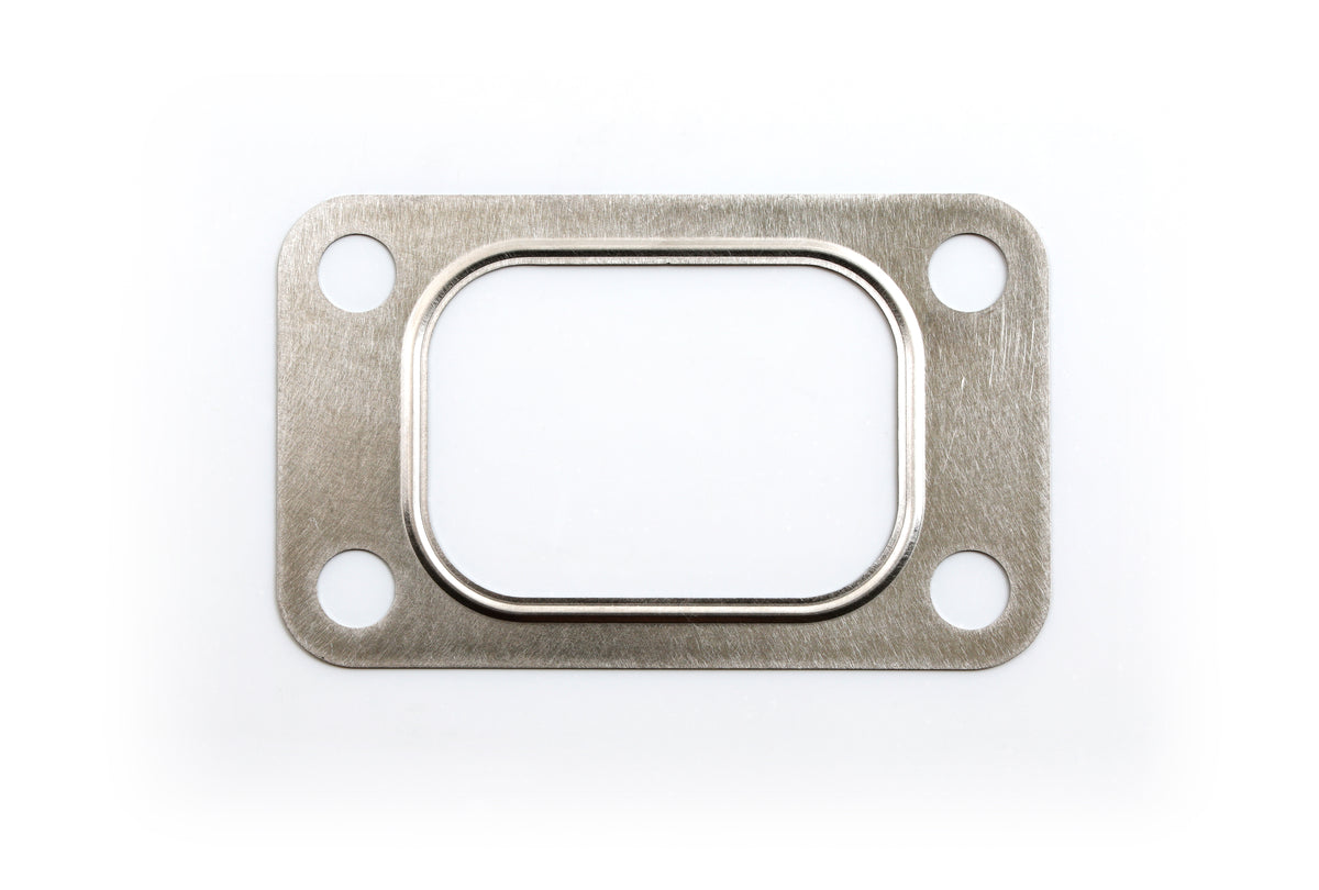 Cometic .016in Stainless T3/GT30R Turbo Inlet Flange Gasket - C15585 for 1998-2008 Dodge Ram 2500 - front view