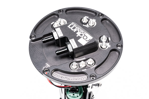 Radium Early Nissan Walbro F90000267/274/285 Fuel Hanger - Pumps Not Included - 20-0732-00
