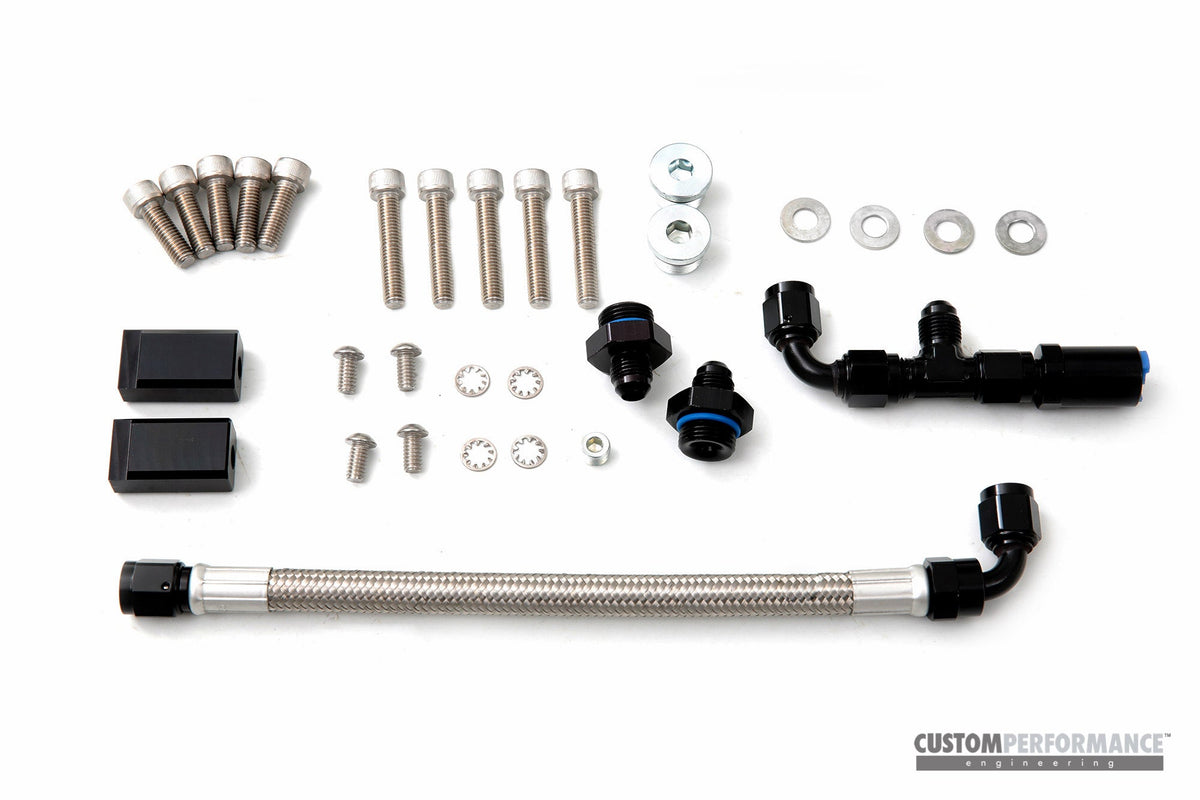 cp-e FuelBAR™ EcoBoost Aux Fuel Rail - Port Fuel Rail Focus ST, Focus RS, Mustang EcoBoost, Ford Fusion