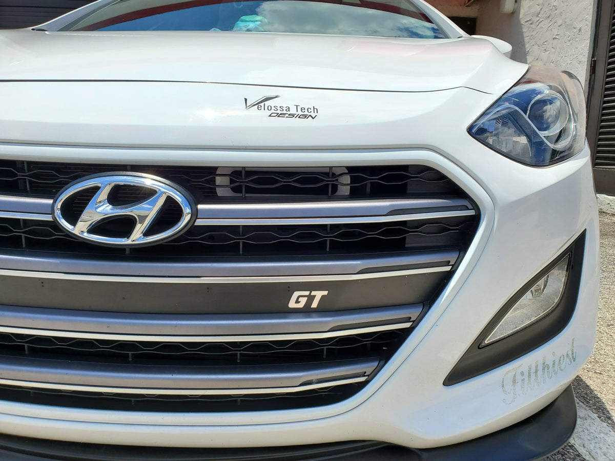 2013-2017 Hyundai Elantra GT (2012-2016 i30 GD) BIG MOUTH Ram Air Intake Snorkel (2016-2017 Grille)