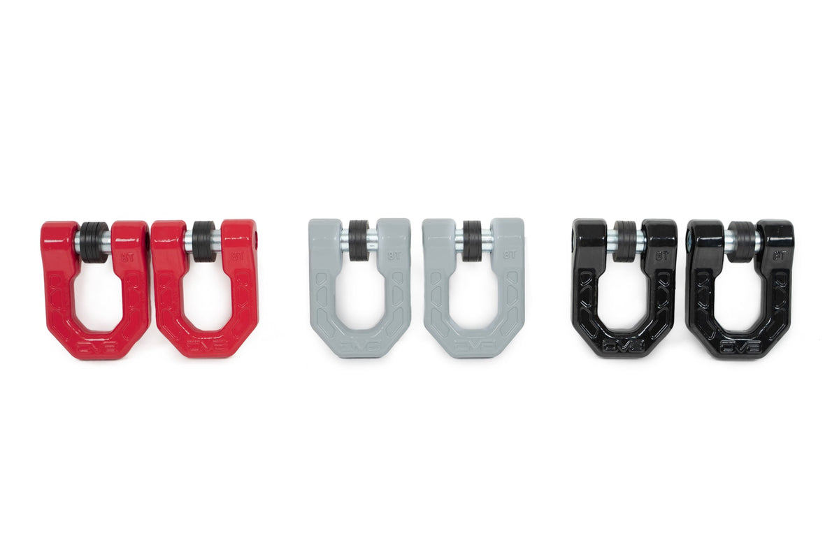DV8 Offroad - Elite Series 3/4" D-Ring Shackles | Pair - UNSK-01PK