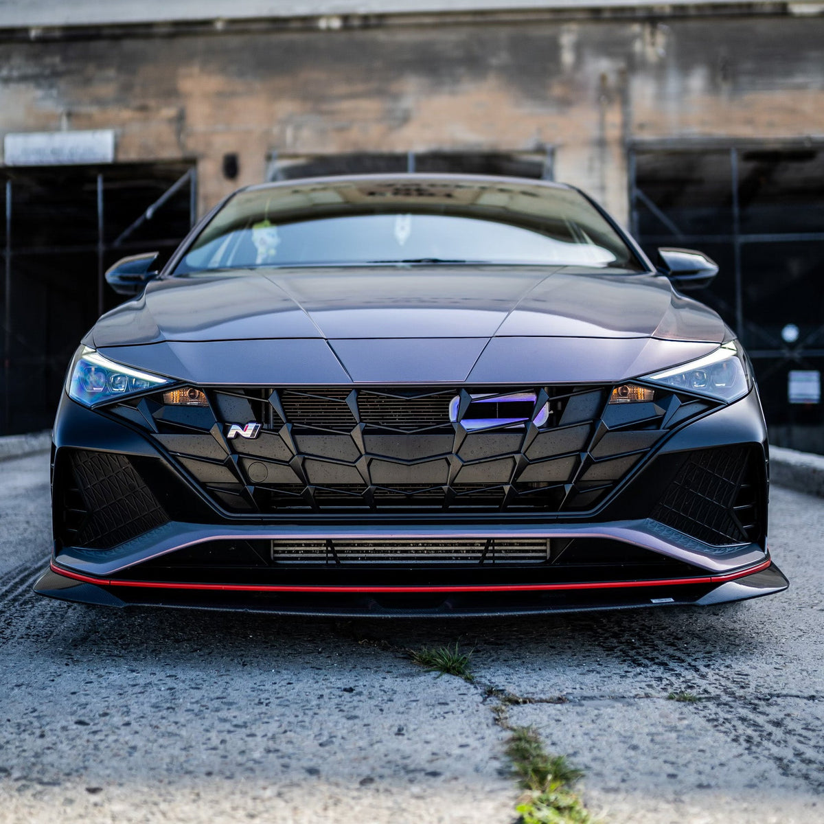 Velossa Tech - 2022+ Hyundai Elantra N BIG MOUTH &quot;LIT KIT&quot; Ram Air Intake Snorkel
