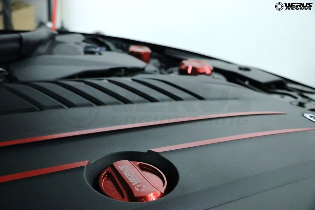 Verus - Engine Bay Fluid Cap Kit - BMW (G-Series, B58 Engine) - A0402A
