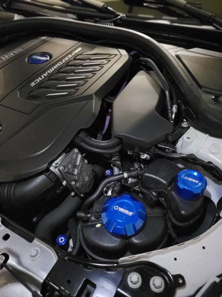 Verus - Engine Bay Fluid Cap Kit - BMW (G-Series, B58 Engine) - A0402A