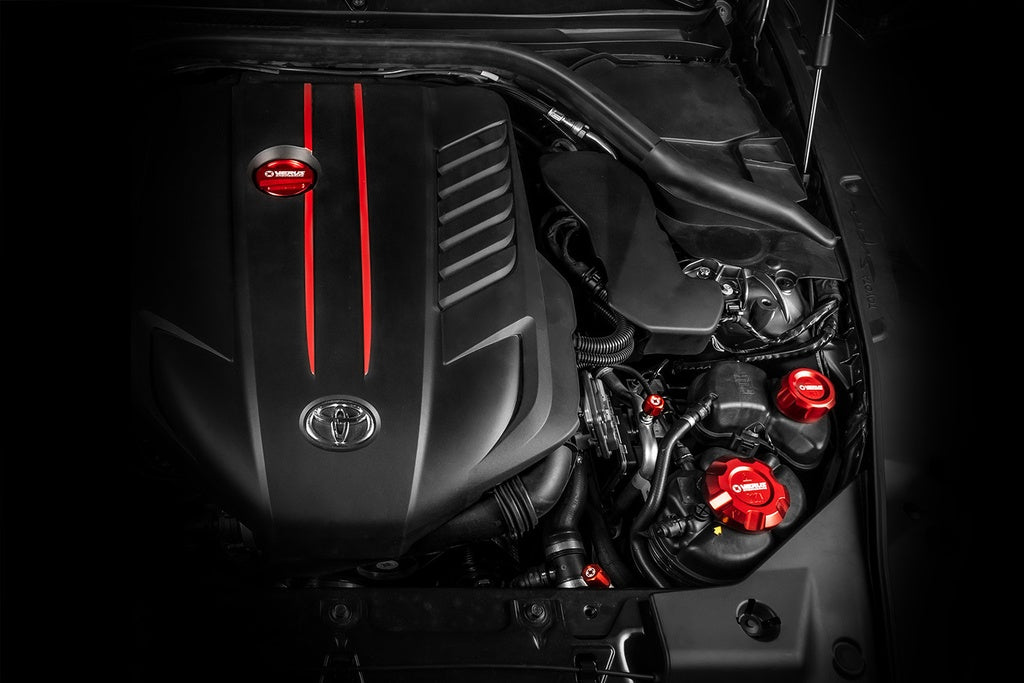 Verus - Engine Bay Fluid Cap Kit - Mk5 Toyota Supra - A0254A