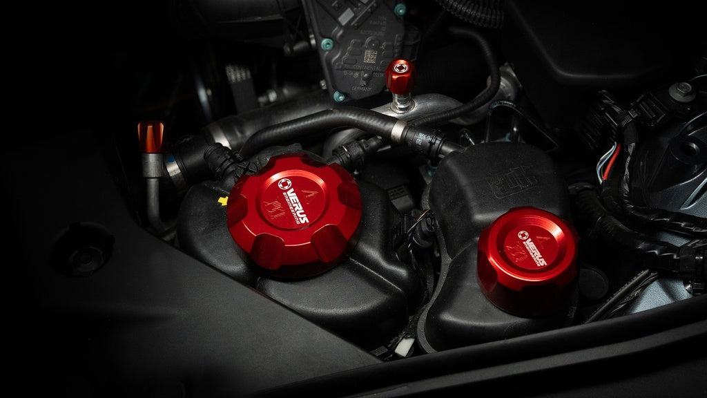 Verus - Engine Bay Fluid Cap Kit - Mk5 Toyota Supra - A0254A
