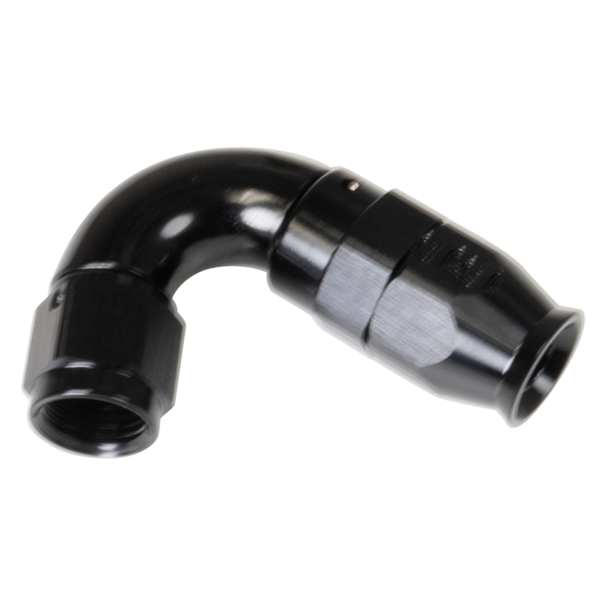 Russell Black 120 -6 Pro Ptfe Hose End - 550523 - angle view