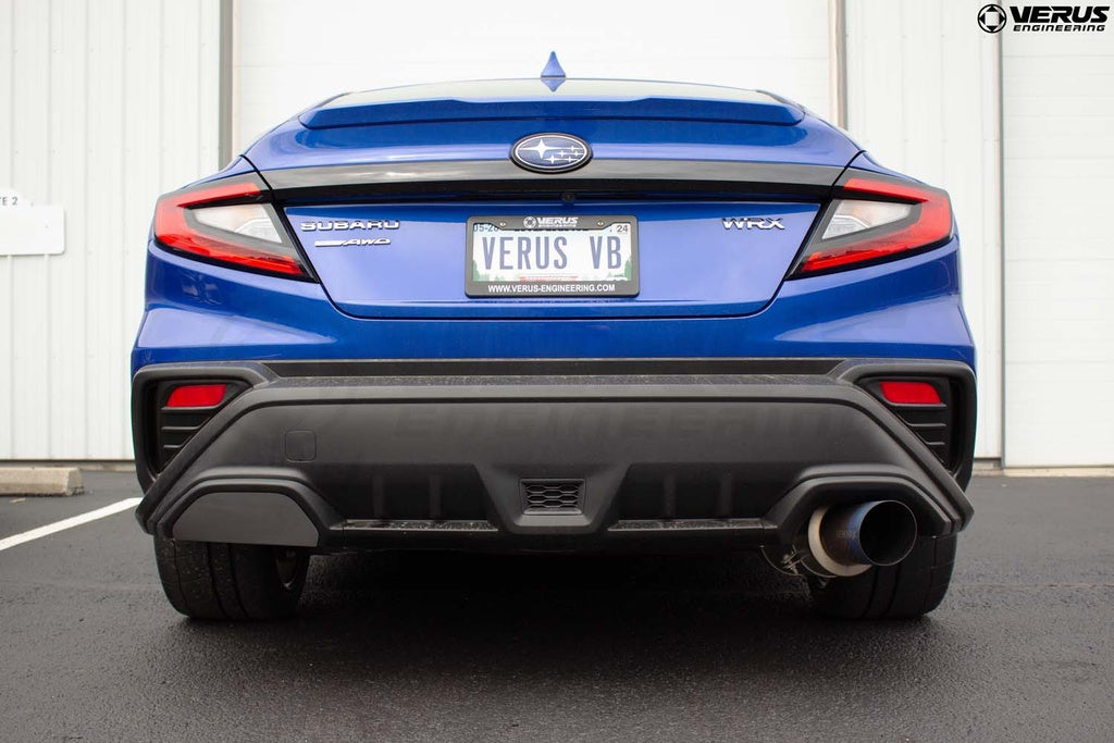 Verus - Exhaust Cutout Cover - Subaru WRX (VB) - A0526A