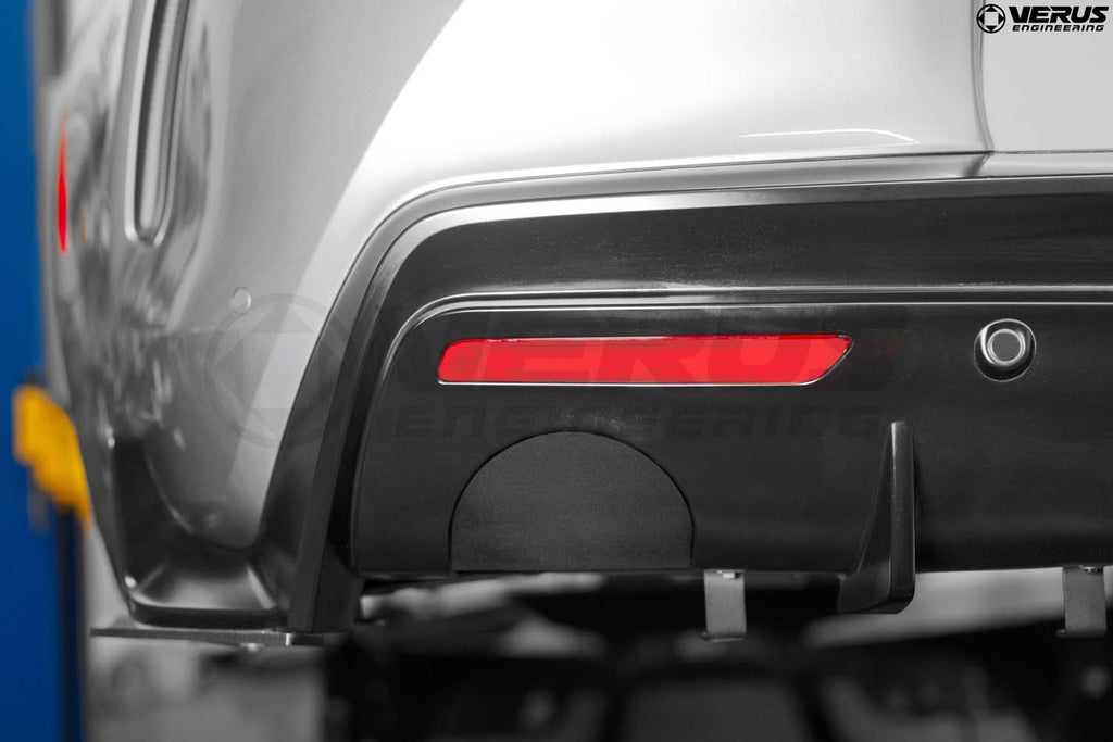 Verus - Exhaust Cutout Cover - Mk5 Toyota Supra - A0401A