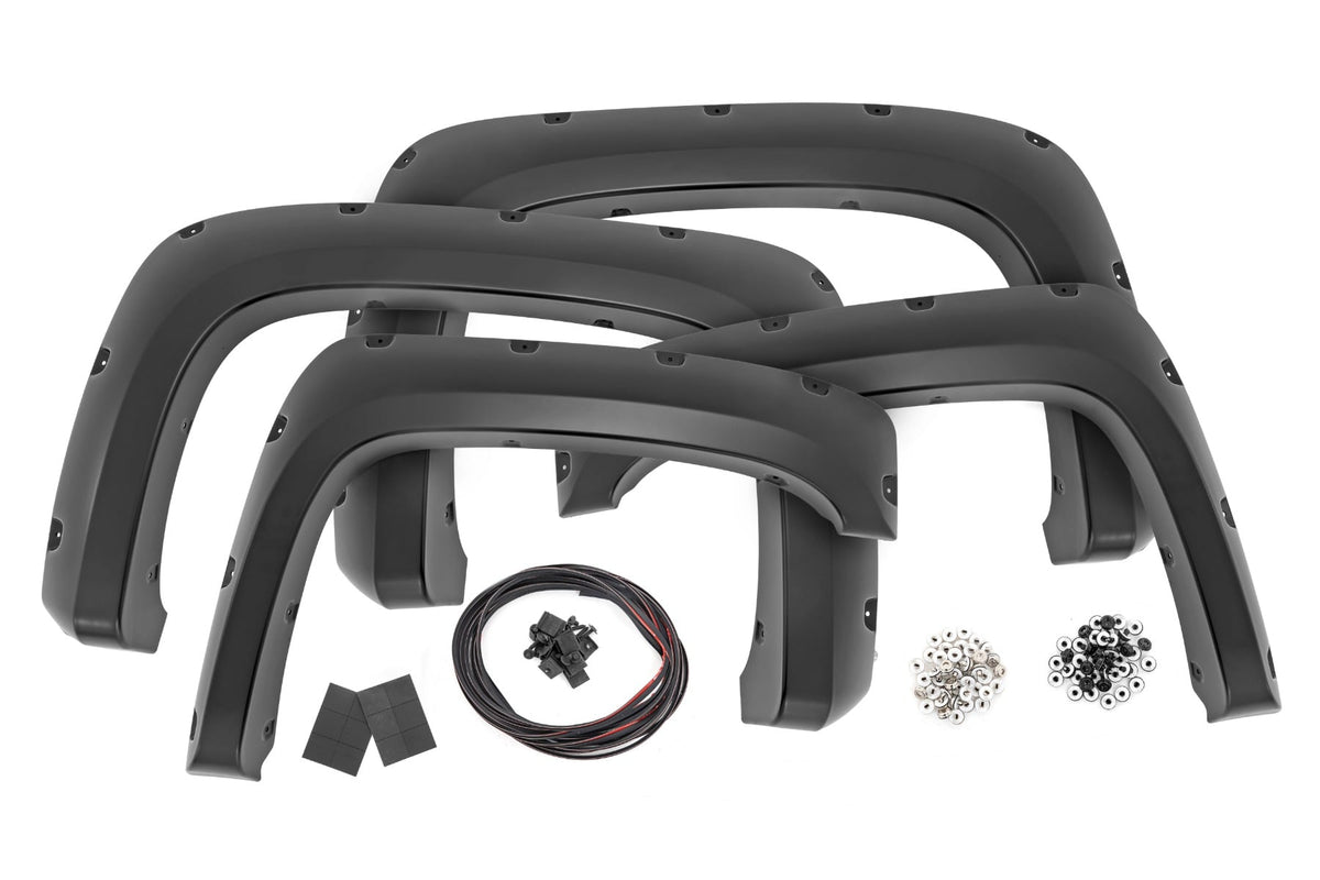 Rough Country - Pocket Fender Flares - Chevy Silverado 1500/2500HD/3500HD (07-14)