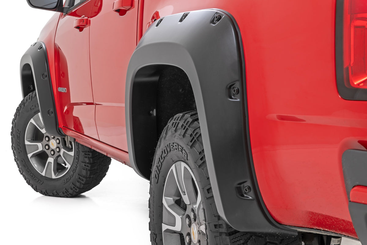 Rough Country - Pocket Fender Flares - Chevy Colorado 2WD/4WD (2015-2022)