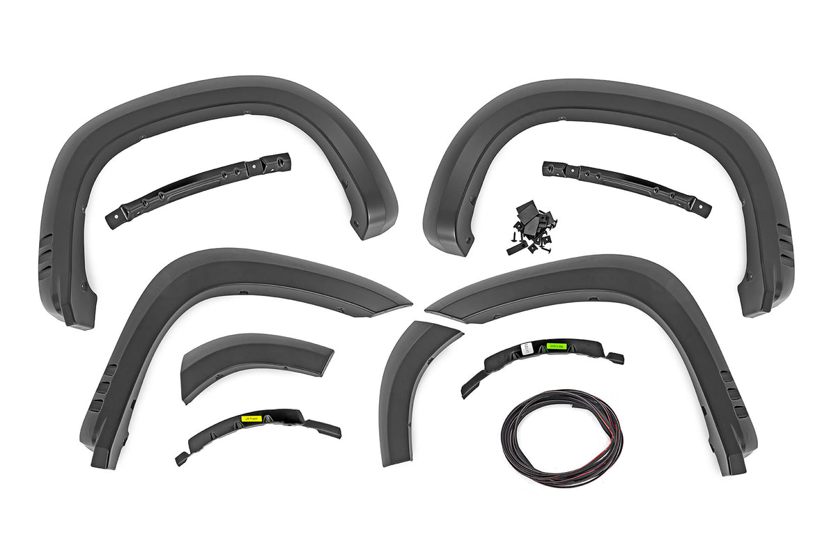 Rough Country - Fender Flares - SF1 - Chevrolet Silverado 1500 (2019-2026) / Chevrolet Silverado 1500 LTD (2022)