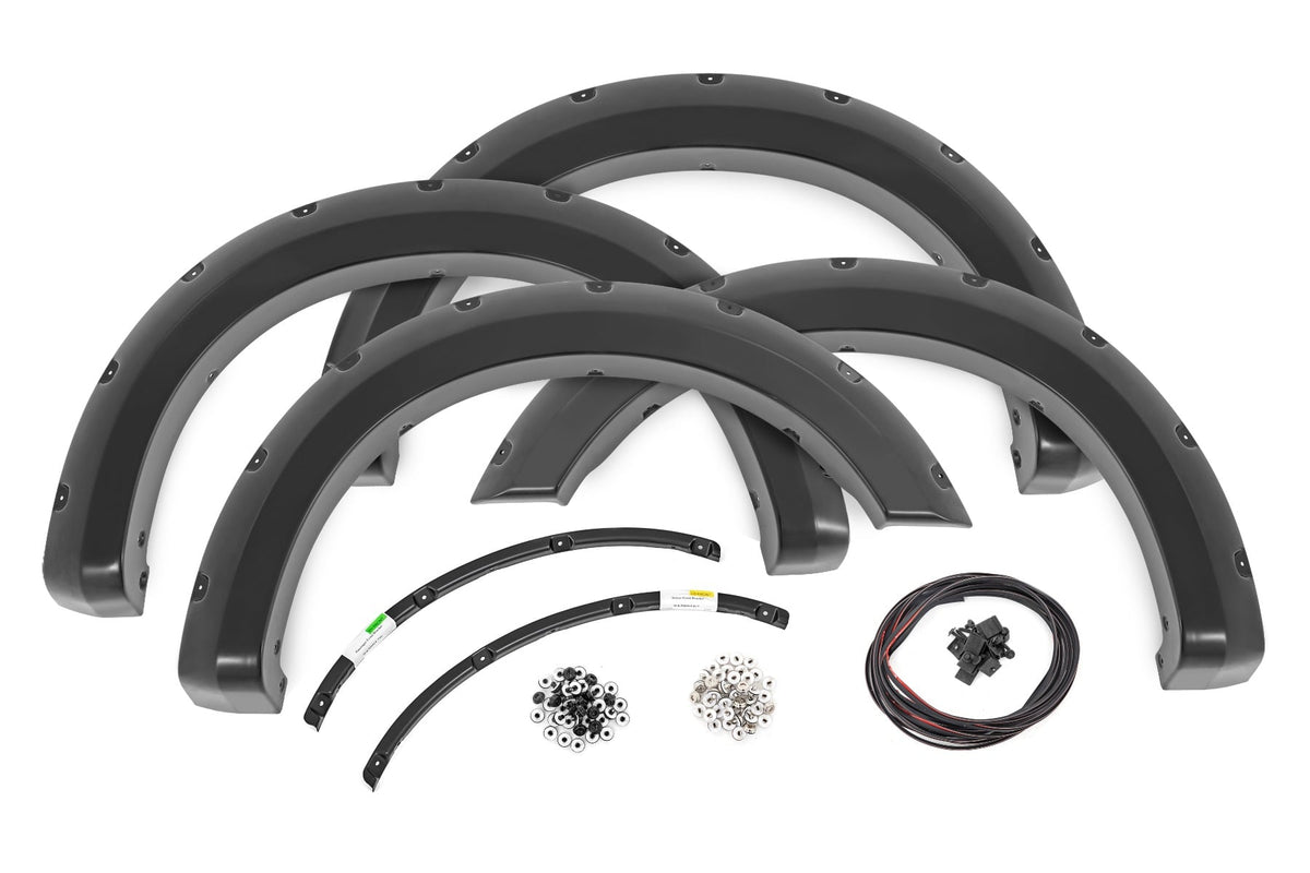 Rough Country - Pocket Fender Flares - Ford F-250 Super Duty (2023-2026) / Ford F-350 Super Duty (2023-2026)