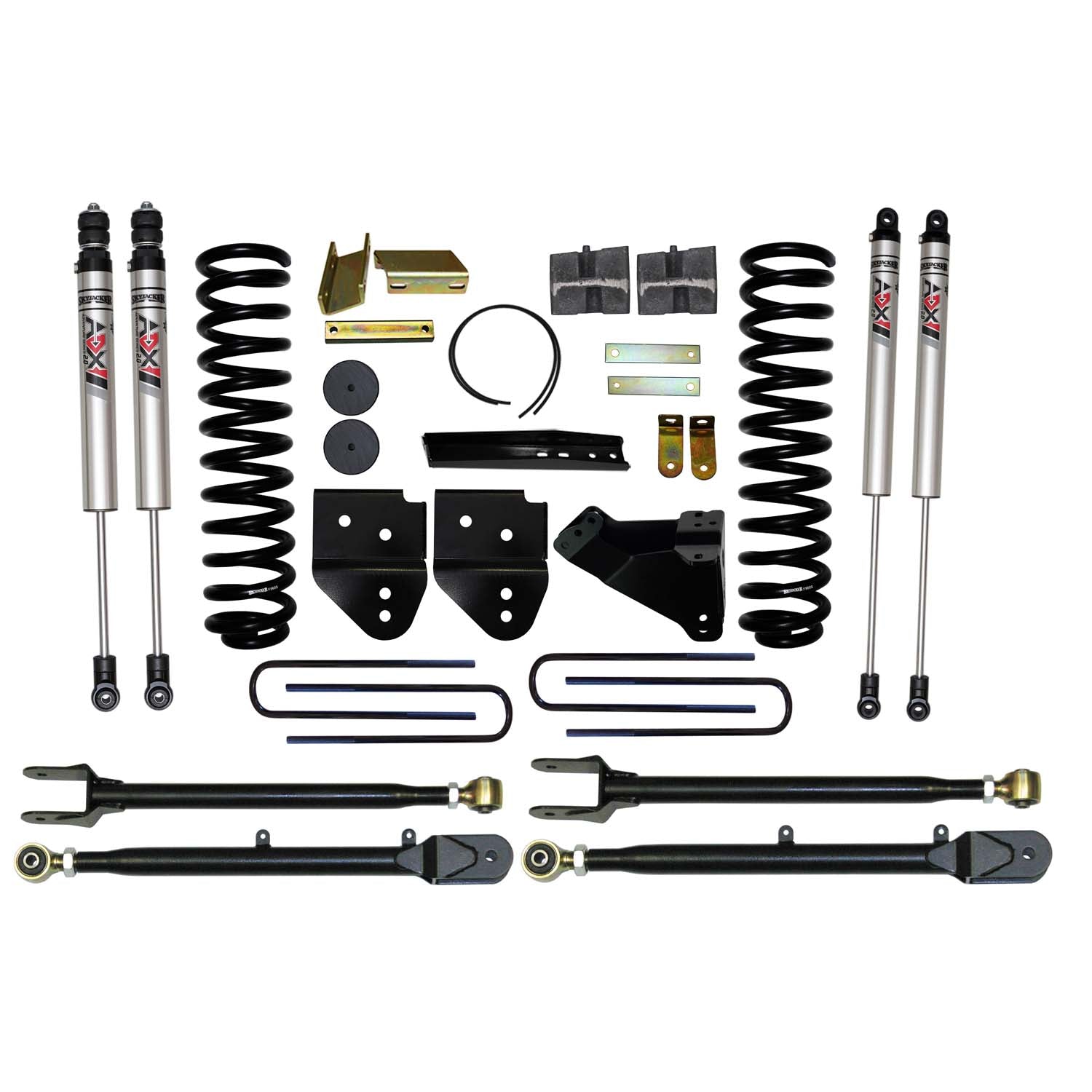 Skyjacker 11-16 Ford F-250 6 In Suspension Lift Kit With Adx M2.0 Aluminum Monotube Shocks - F116024K-XM