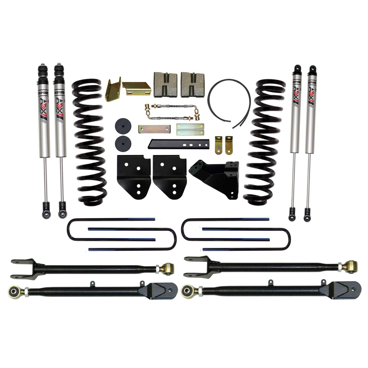 Skyjacker 11-16 Ford F-250 6 In Suspension Lift Kit With Adx M2.0 Aluminum Monotube Shocks - F116524K-XM