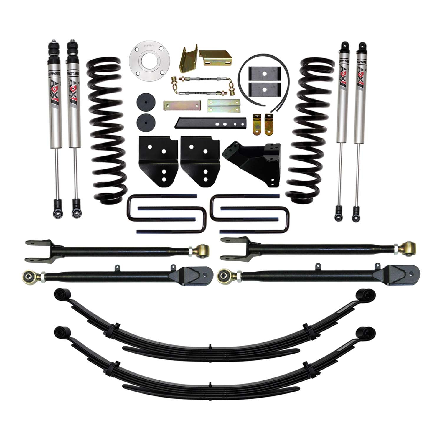 Skyjacker 11-16 Ford F-250 6 In Suspension Lift Kit With Adx M2.0 Aluminum Monotube Shocks - F116524KS-XM