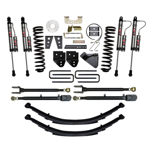 Skyjacker 11-16 Ford F-250 8.5 In Suspension Lift Kit With Adx M2.0 Aluminum Monotube Shocks
