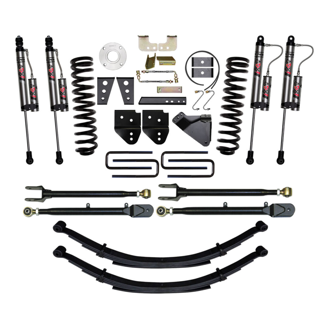 Skyjacker 11-16 Ford F-250 8.5 In Suspension Lift Kit With Adx M2.0 Aluminum Monotube Shocks