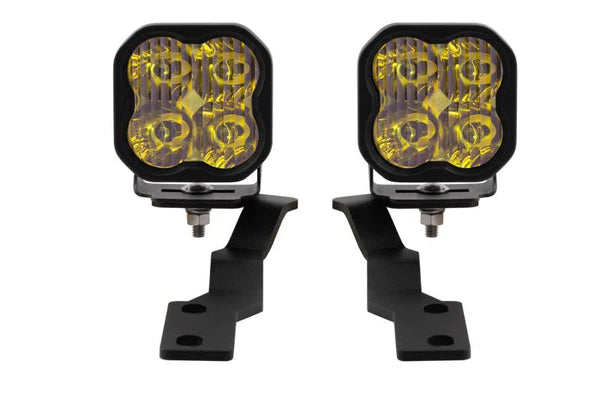 Diode Dynamics - Tacoma Ditch Light Kit SS3 LED For 16-20 Toyota Tacoma Sport Yellow Driving