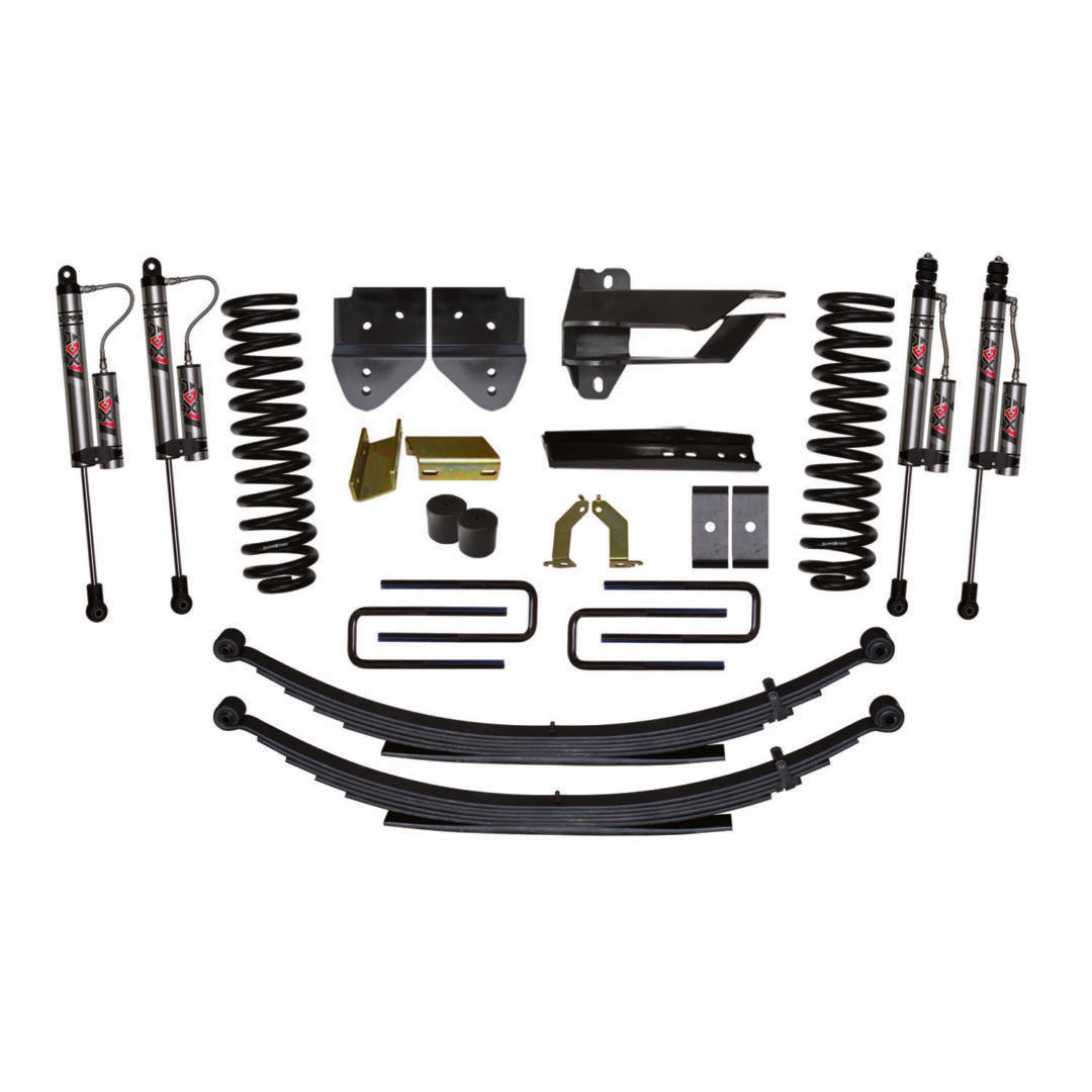 Skyjacker 17-22 Ford F-250 4 In Suspension Lift Kit W/ Adx M2.0 Alum Monotube Shocks - F17401KS-XM